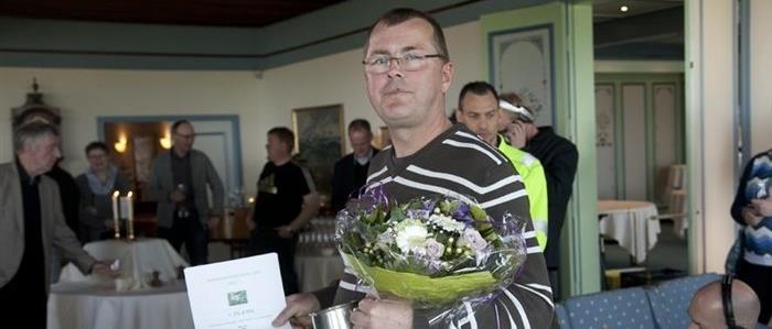 Jan Bangert fra Vojens vandt førstepræmien med 4.244 gram kartofler.